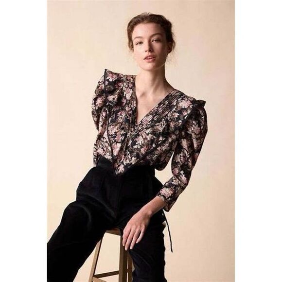 St. Roche NWT Hatfield Top in Belladonna Size 0 - Picture 2 of 4